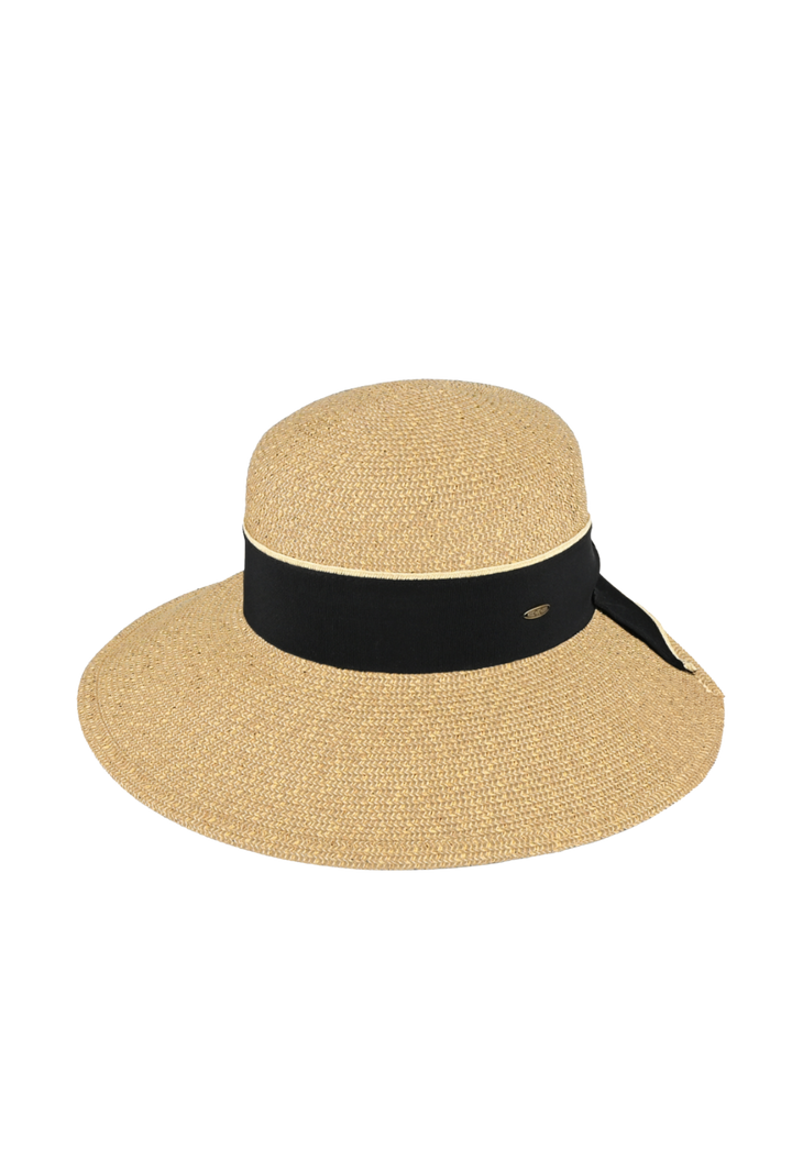 Wide Brim Straw Sun Hat