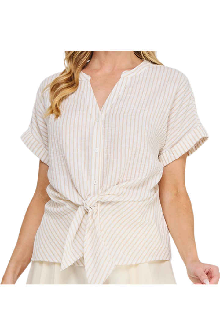 The Dani Blouse- Natural