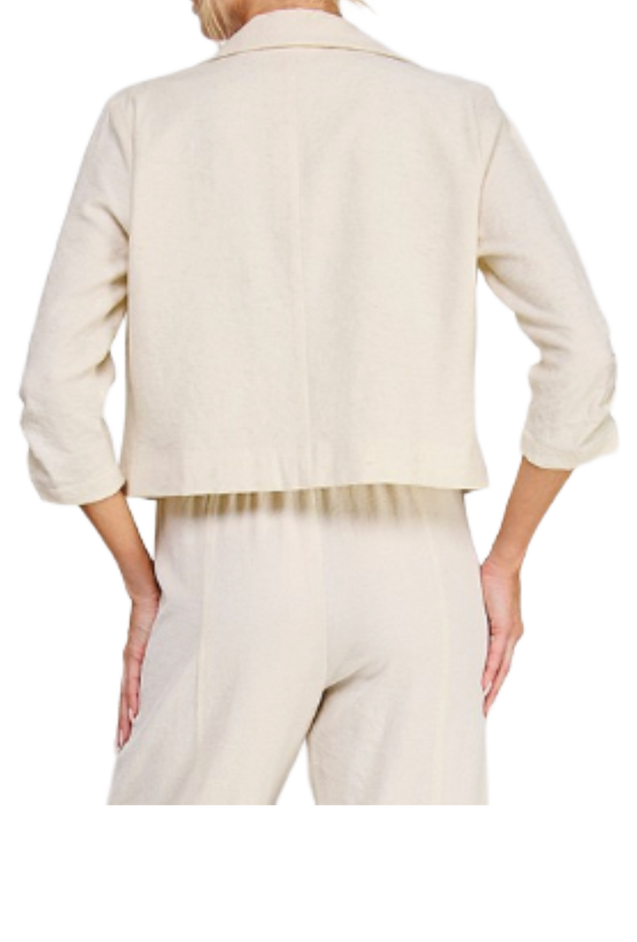 The Diascia Blazer- Ivory