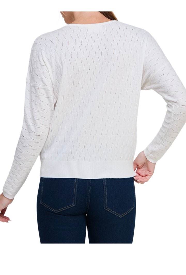 The Allie Sweater- Off White