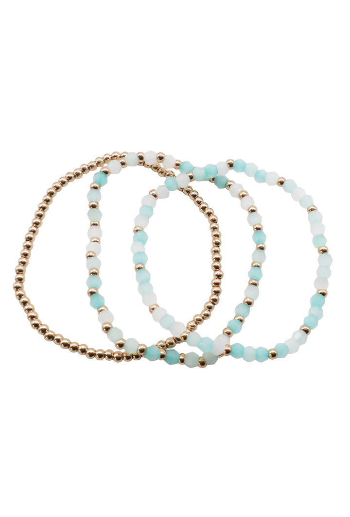 The Fiona Bracelet Set- Turquoise