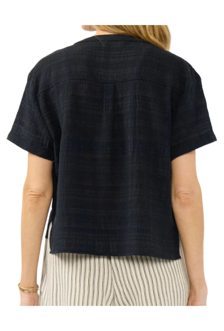 The Alexandra Blouse- Black