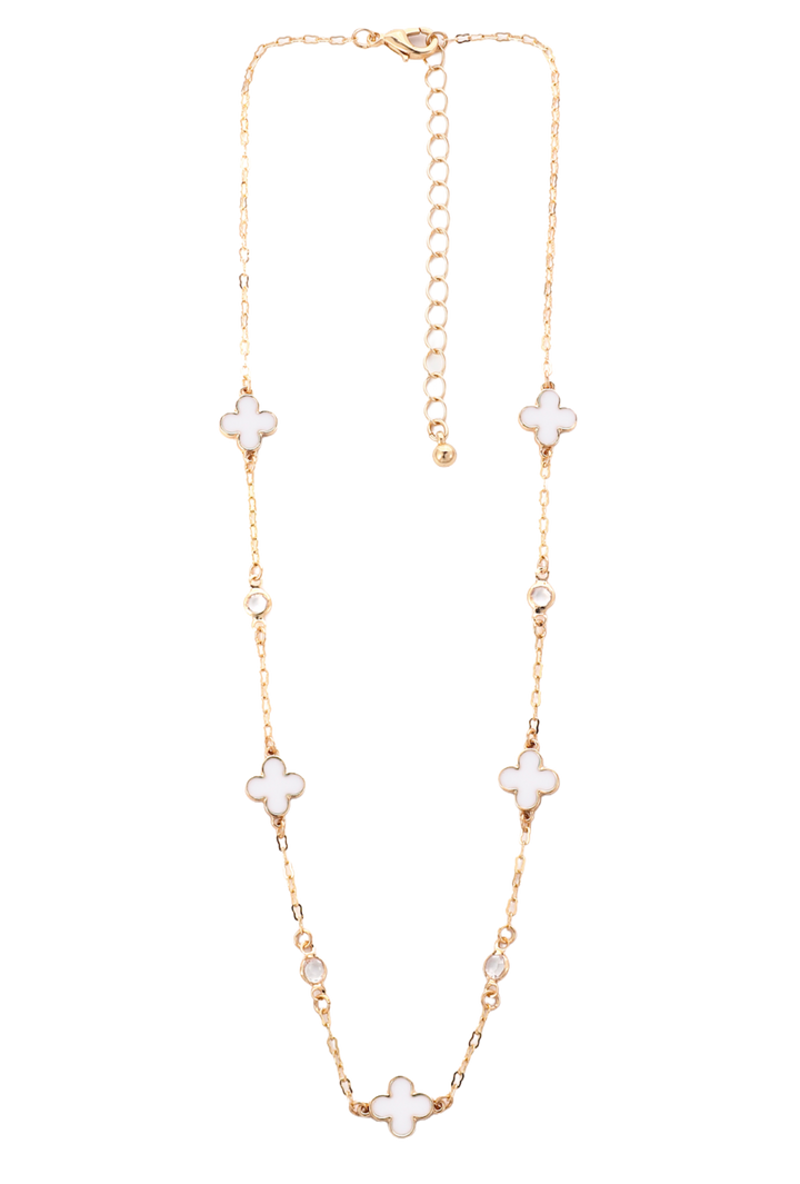 The Heather Necklace- White