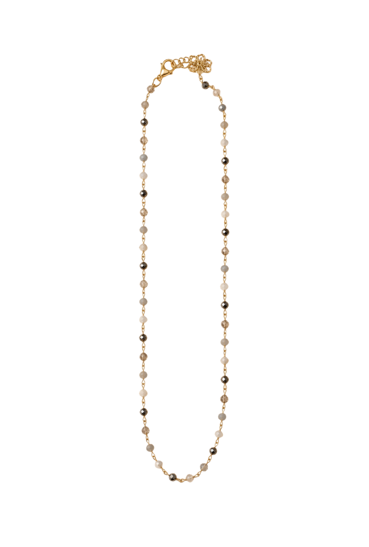 The Nadia Necklace- Grey