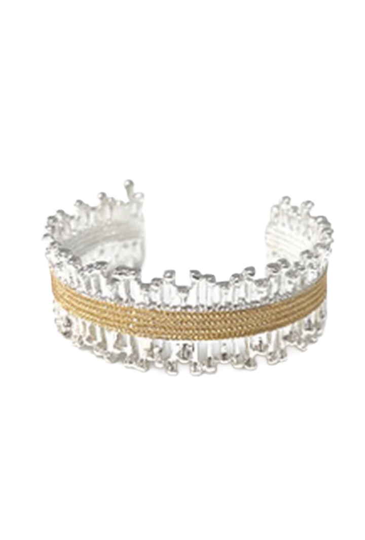 The Carmine Bracelet- Two Tone