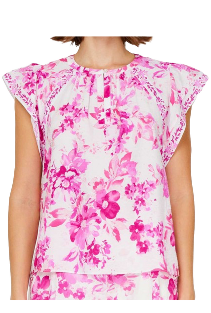 The Quinn Blouse- Pink