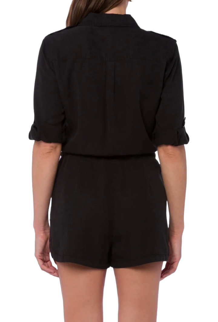 The Story Romper- Black