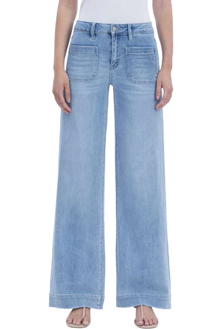 High Rise Wide Trouser Jeans