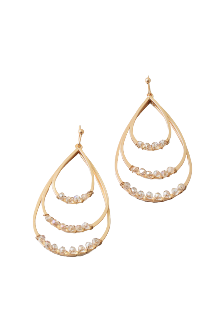 The Yara Earring- Champagne