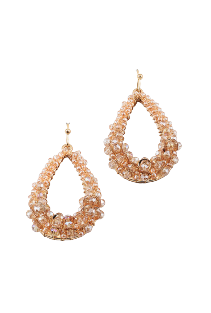 The Maizy Earring- Champagne