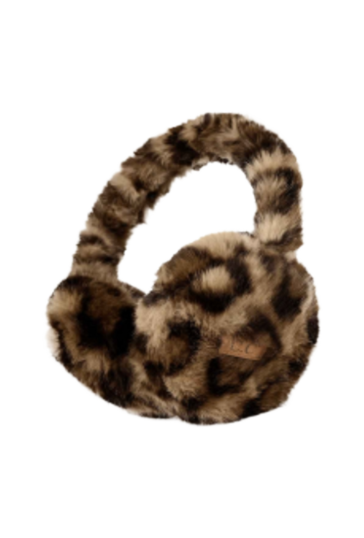 Leopard Faux Fur Earmuff