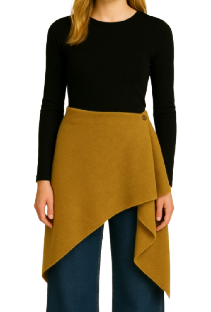 Triangle Scarf/Shawl- Mustard