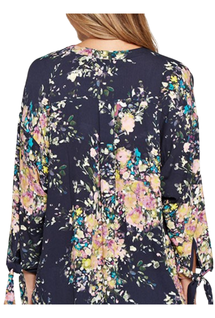 The Marlowe Blouse- Blue