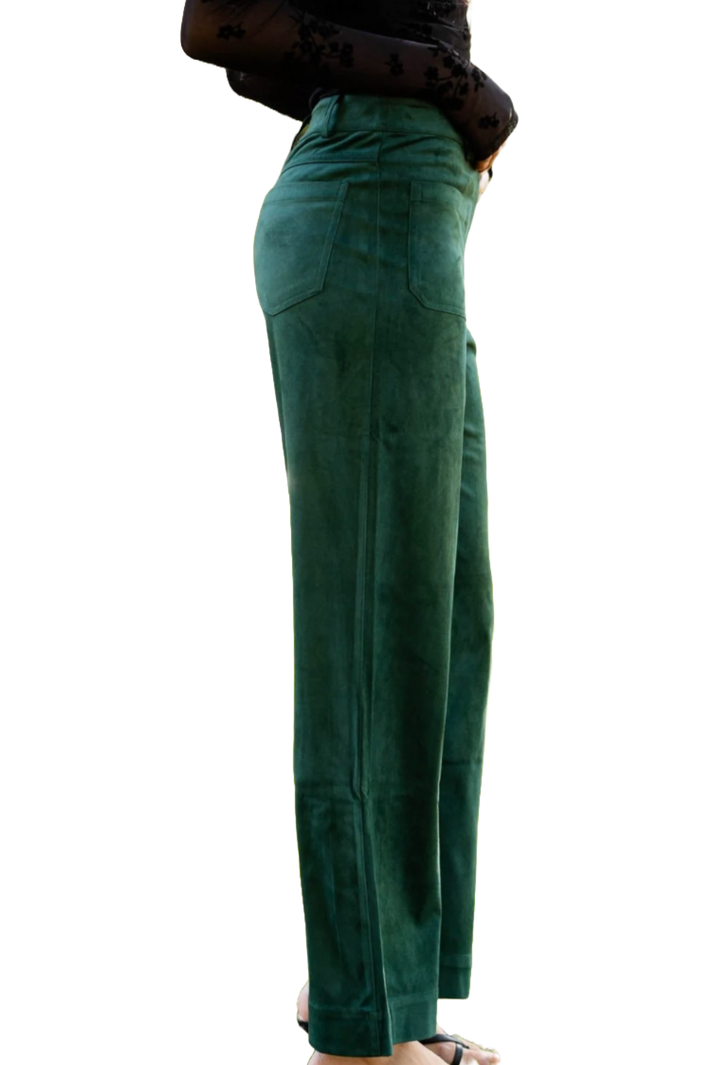 The Logan Pant- Forest Green
