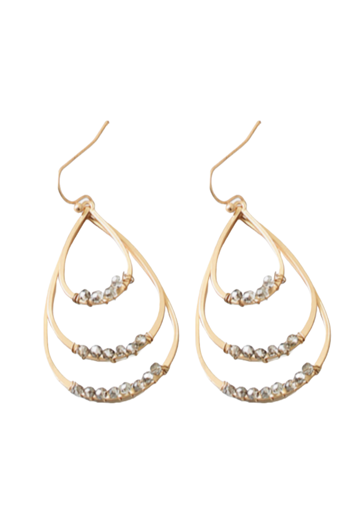 The Yara Earring- Black Diamond