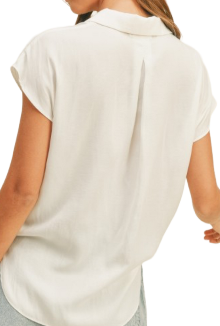 The Avril Blouse- White
