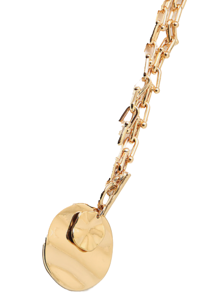 The Zinnia Necklace- Gold