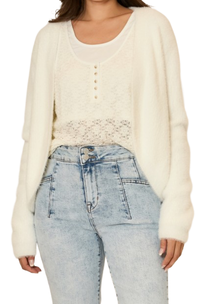 The Aneira Bolero- Ivory
