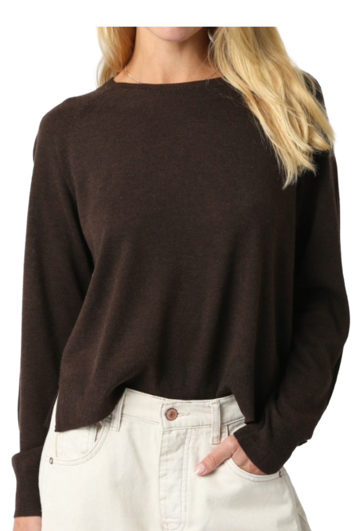 The Sia Sweater- Brown