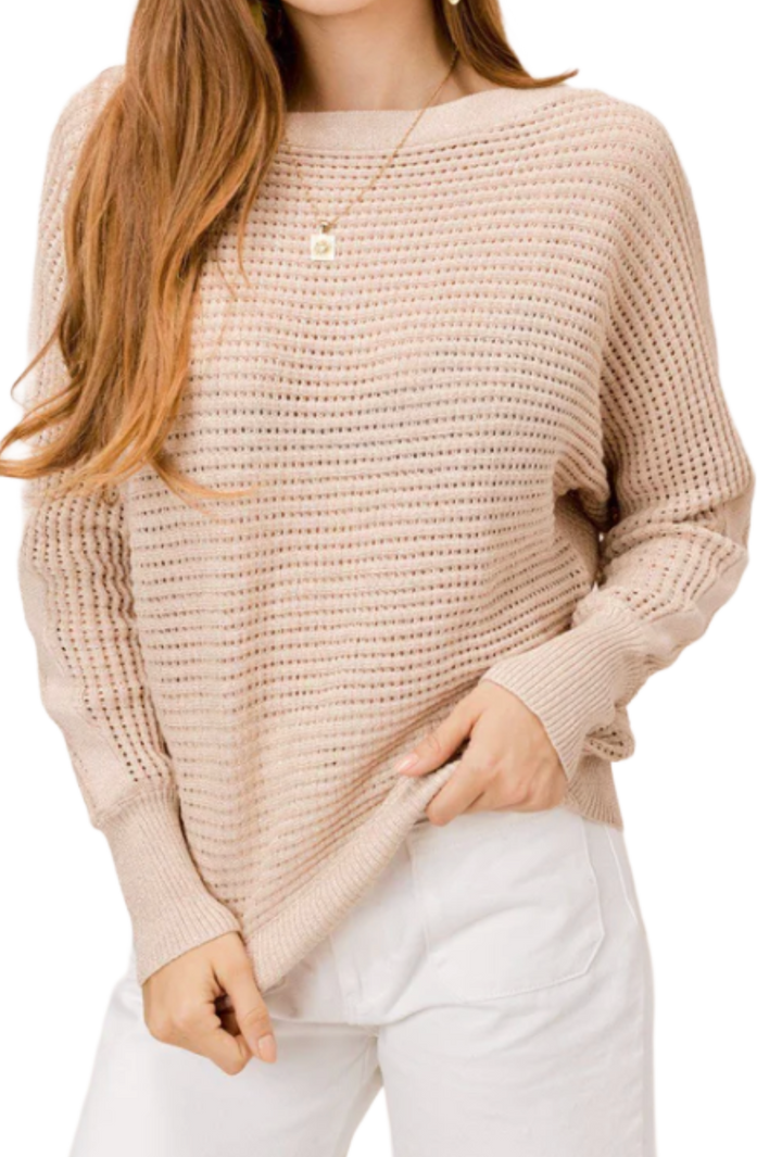 The Fleur Sweater- Gold