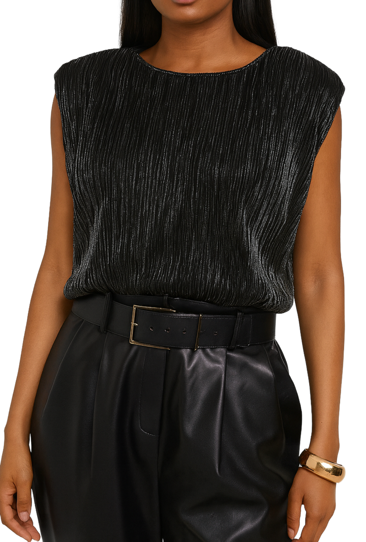 The Lark Blouse- Black