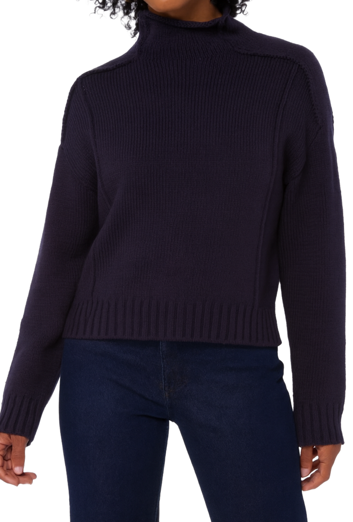 The Rowling Sweater- Midnight Navy