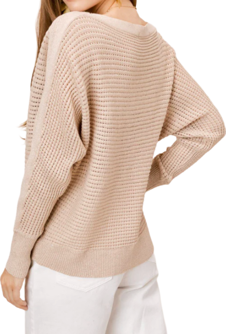 The Fleur Sweater- Gold