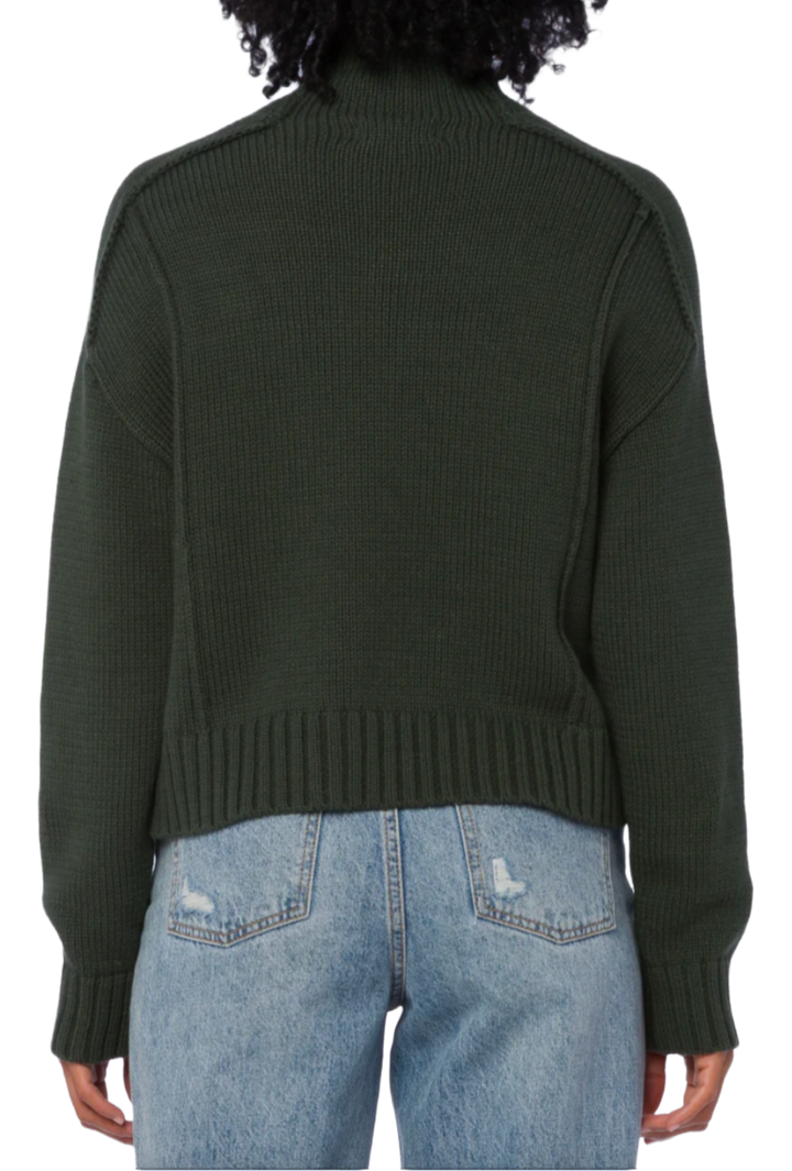 The Rowling Sweater- Forest Green