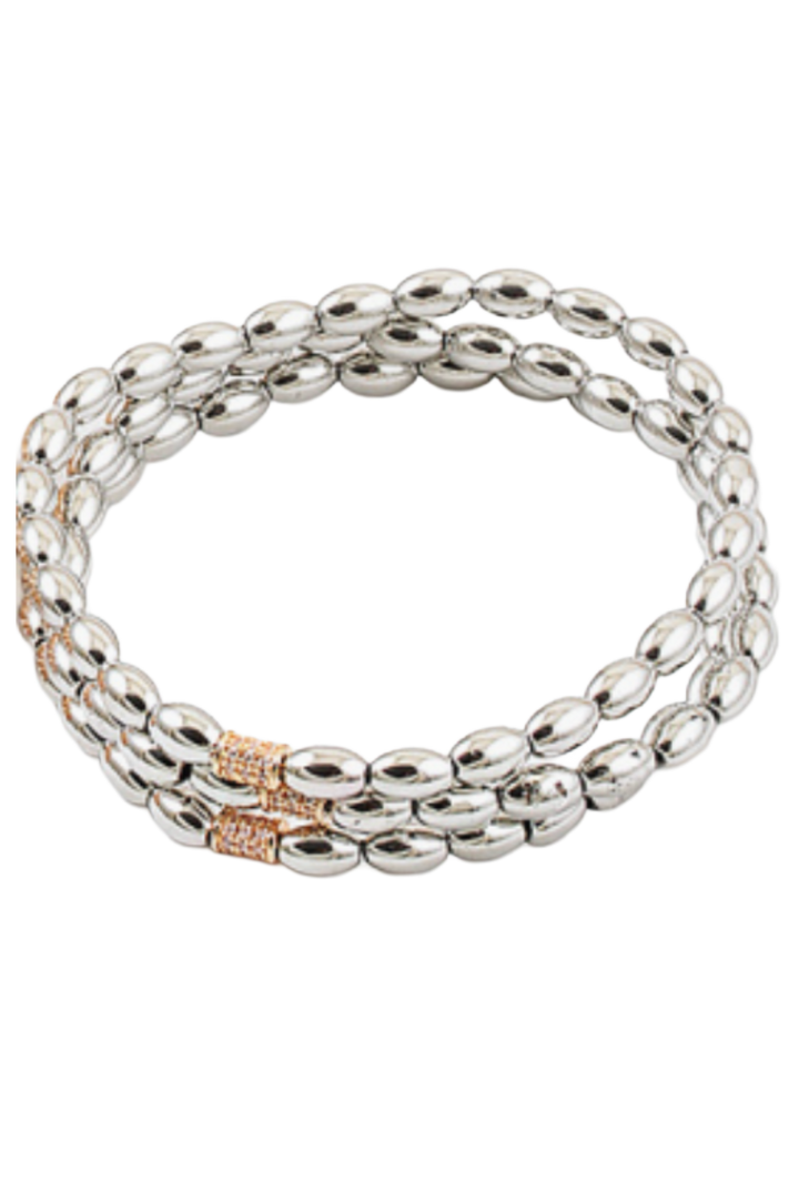 The Penny Bracelet- Silver