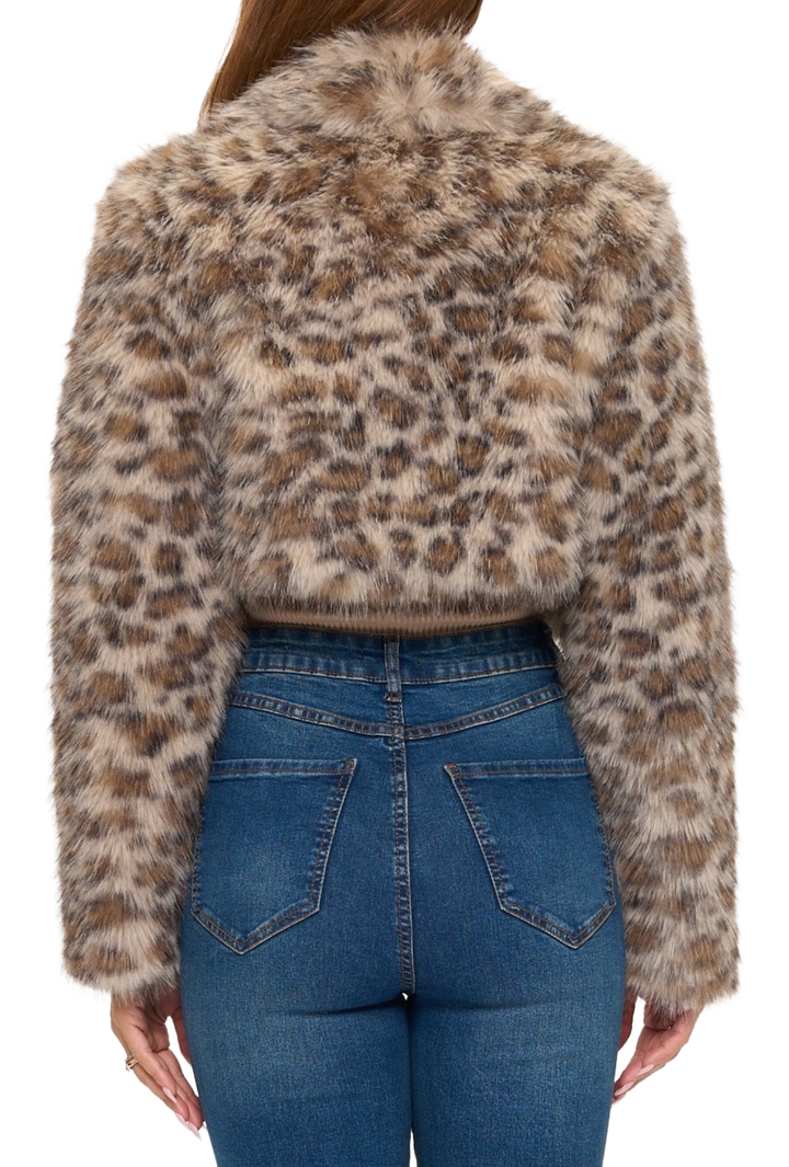 The Lucero Jacket- Cheetah Print