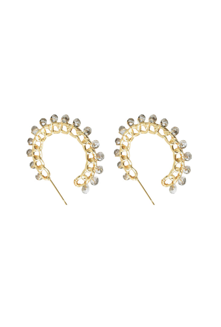 The Julianna Earring- Grey