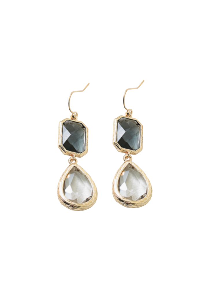 The Reina Earrings- Black