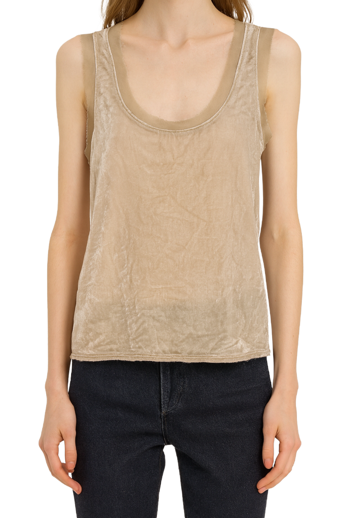 The Cadhla Tank- Taupe