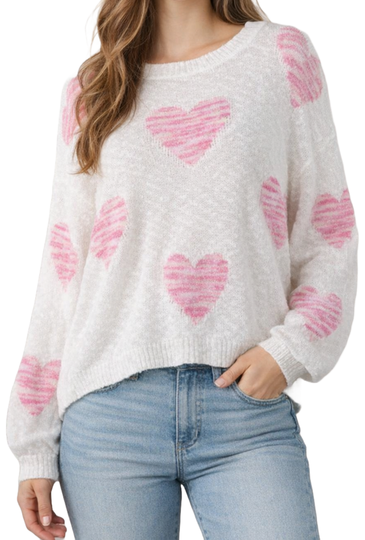 The Lolo Sweater- Pink