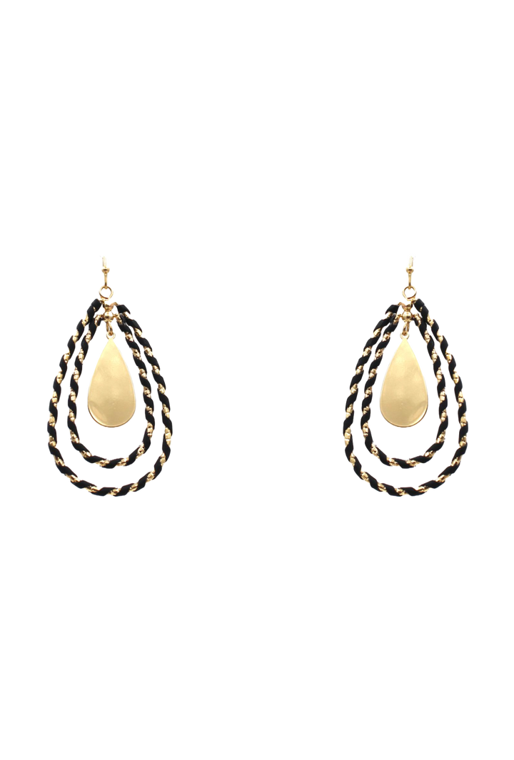 The Cindy Earring- Black