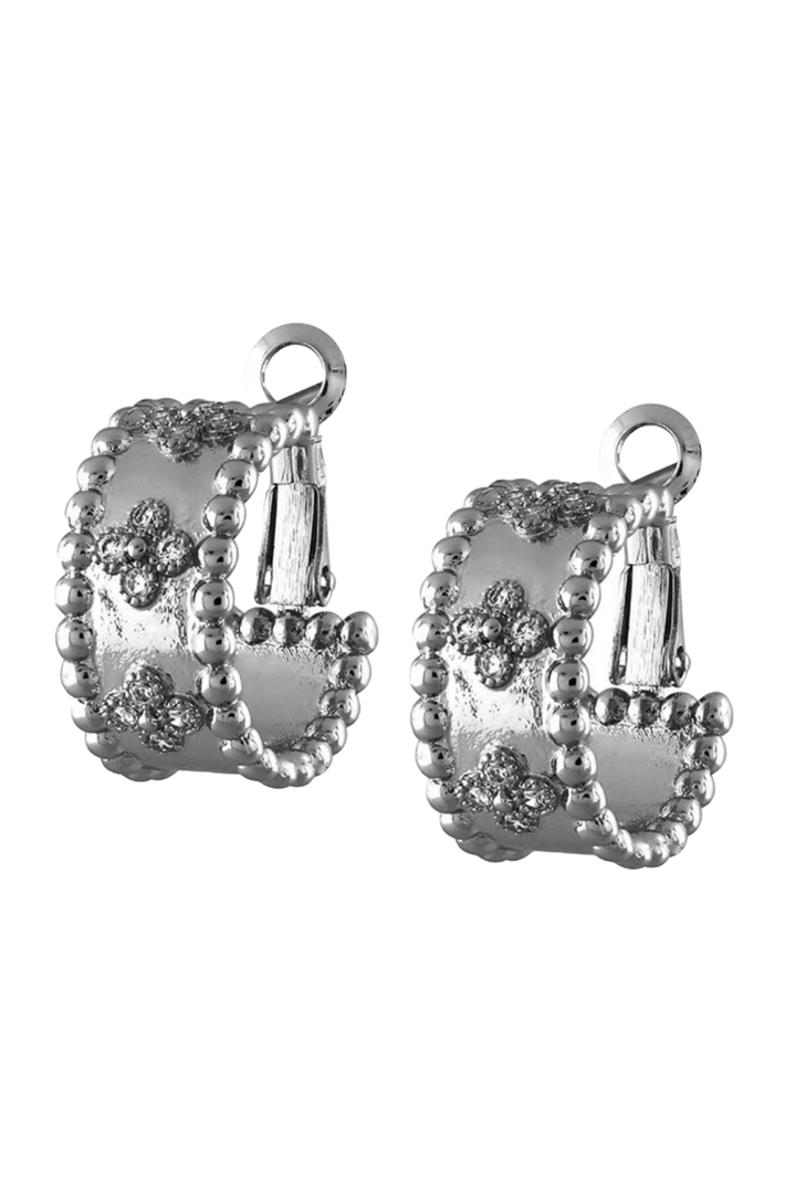 The Diana Earrings- Silver