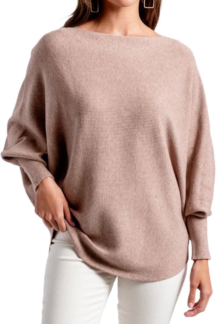 The Oakley Sweater- Light Mocha