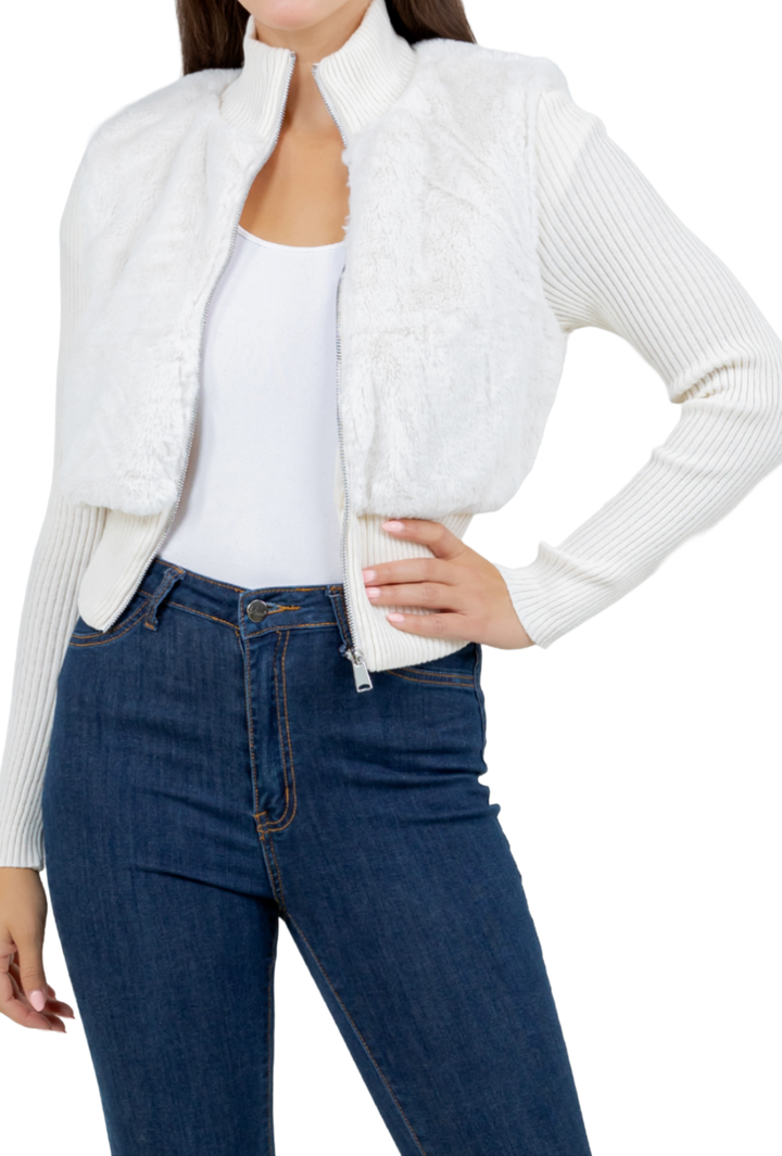 The Alena Jacket- White
