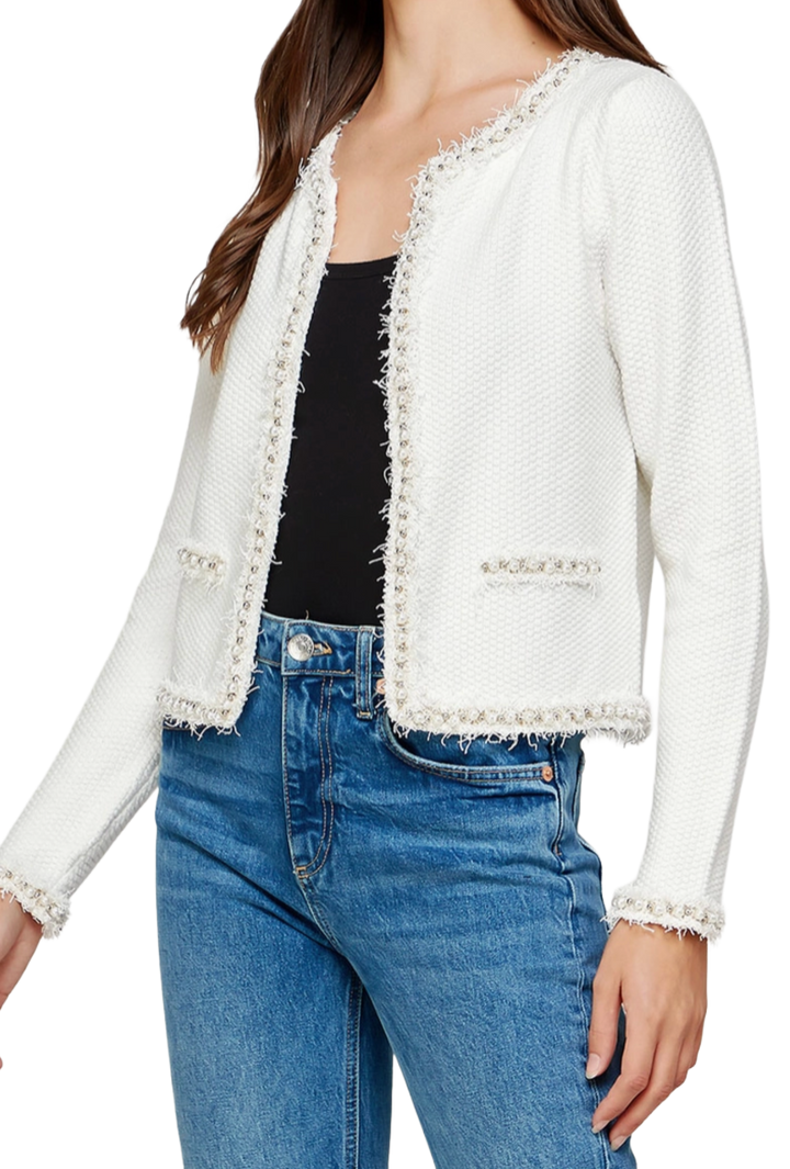 The Ines Bolero- Cream