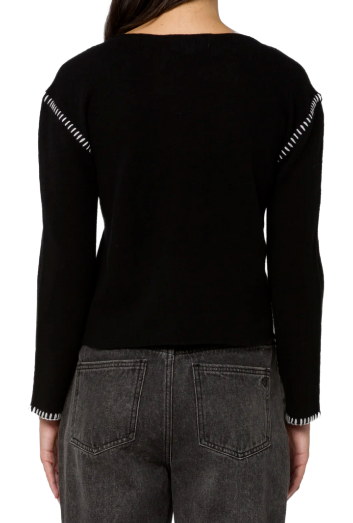 The Alessandra Sweater- Black