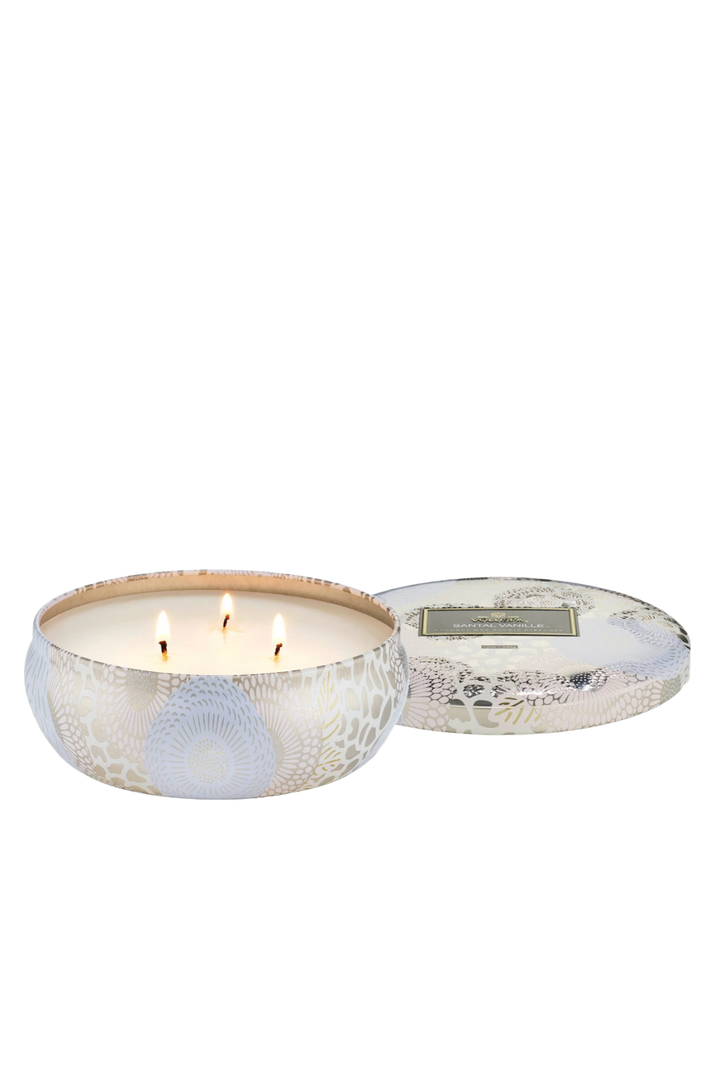 Santal Vanille 3 Wick Tin