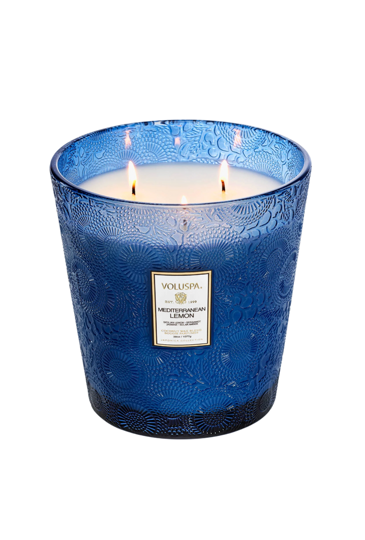 Mediterranean Lemon 3 Wick Hearth