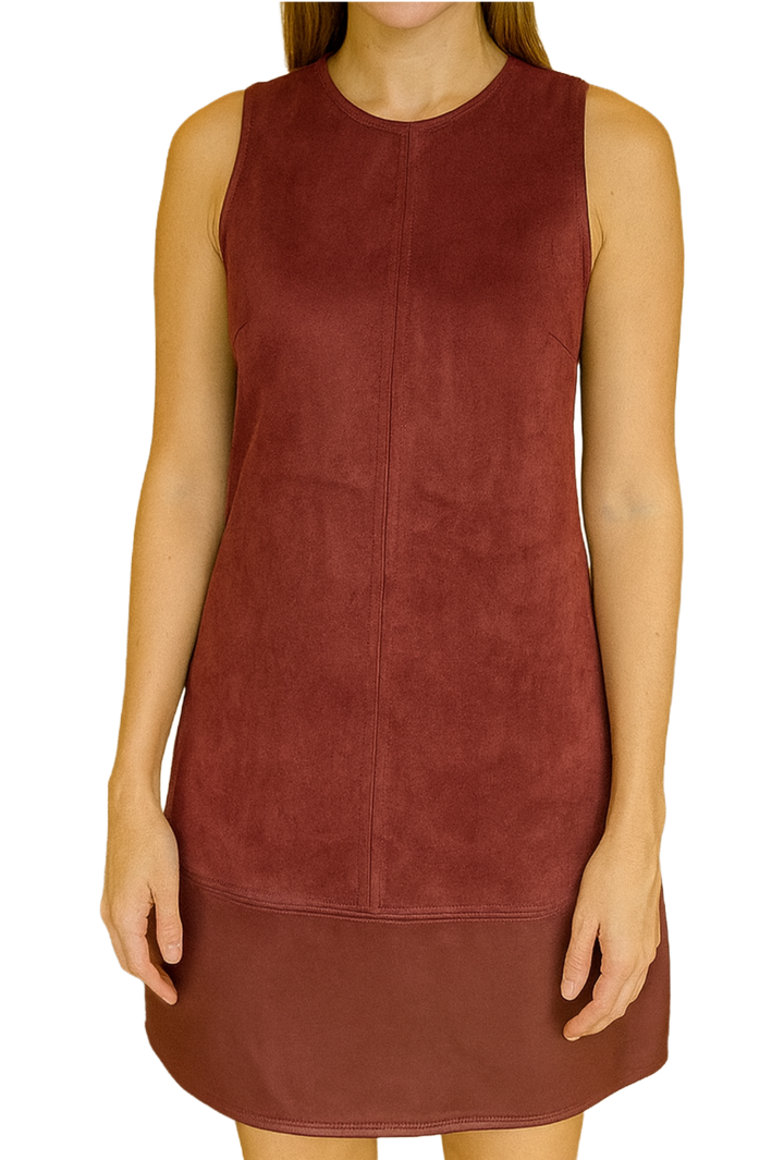The Tory Mini Dress- Maroon