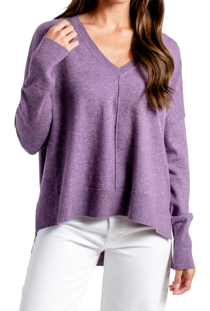 The Miranda Sweater- Purple