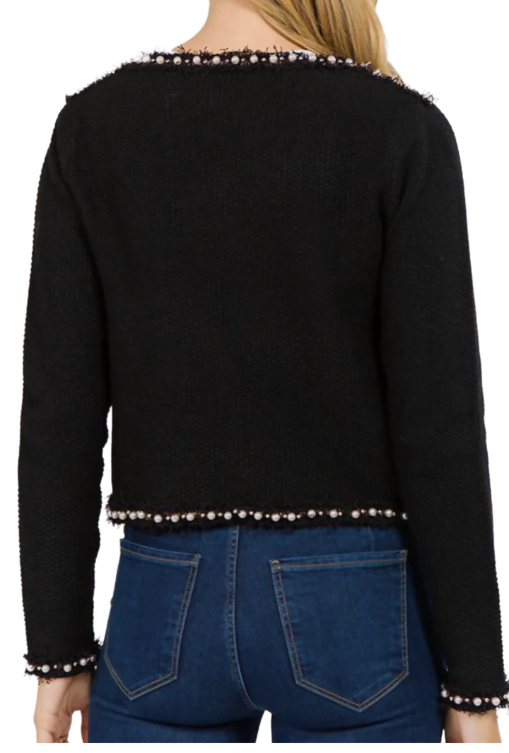 The Ines Bolero- Black