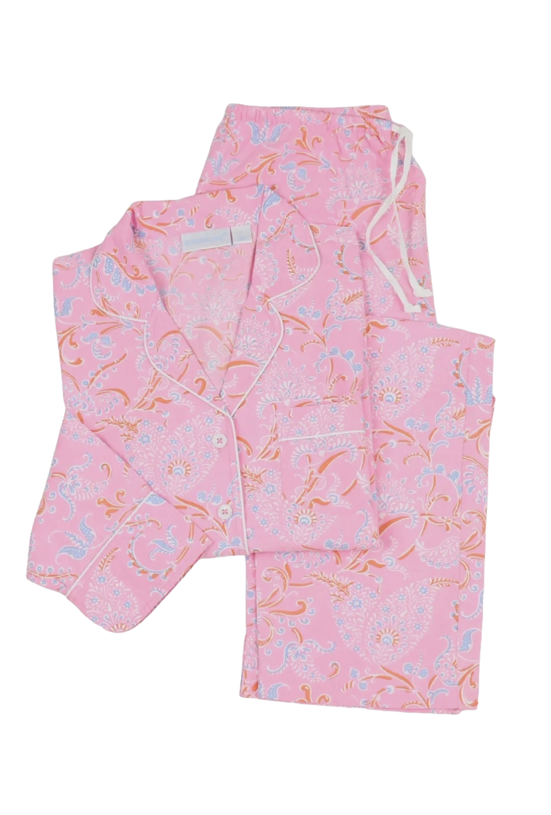 Pink Paisley Pajama Set
