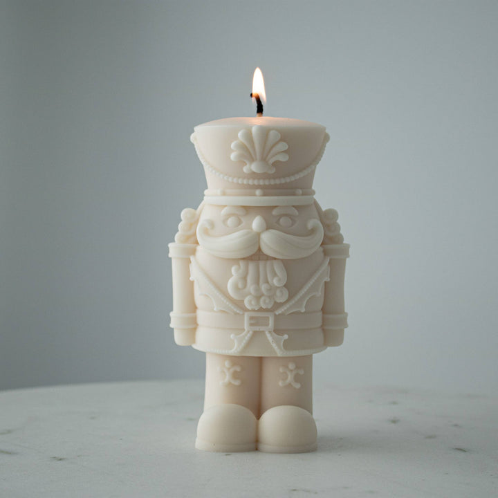 Nutcracker candle | Classic Christmas Candle Decor