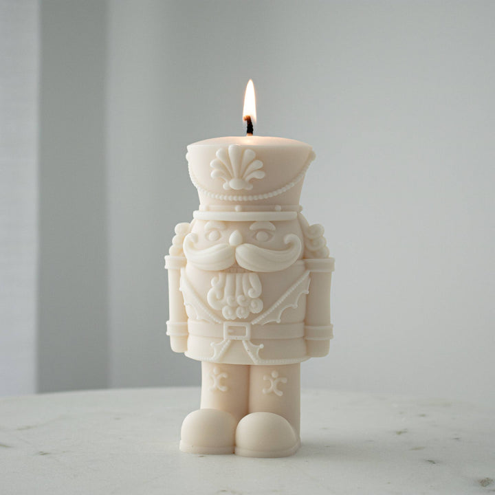 Nutcracker candle | Classic Christmas Candle Decor