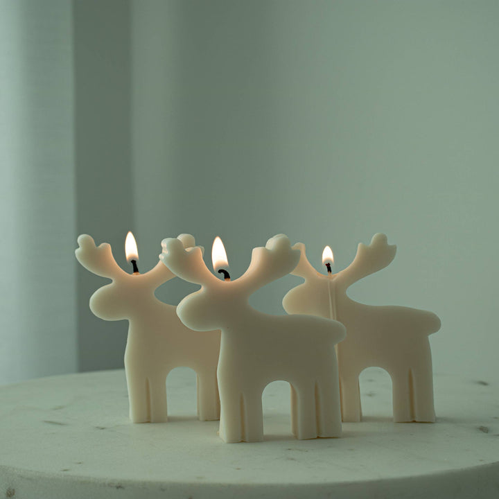 Reindeer Candle