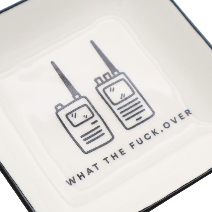 Square Trinket Tray What The Fuck Over